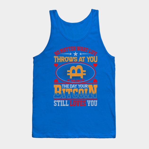 Bitcoin Loves You Tank Top by satoshirebel